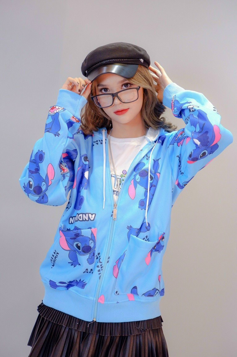 [HCM]Áo Khoác Nỉ Unisex Loại 1 in Hoạt Hình Thú Siêu Cá Tính Mẫu Mới Bao Hot. TP