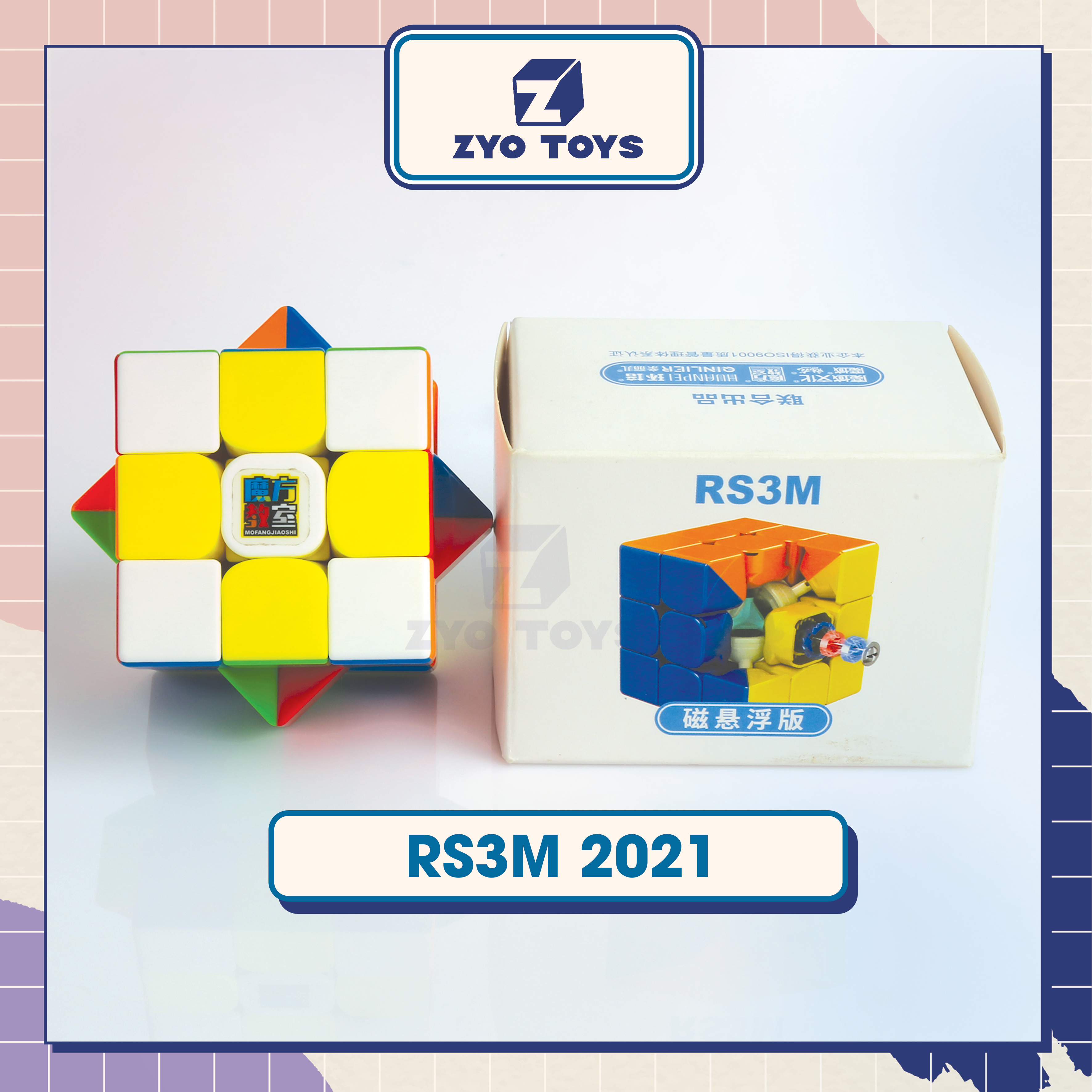 Rubik s cube 3x3 Moyu RS3M 2021 mfjs have magnets