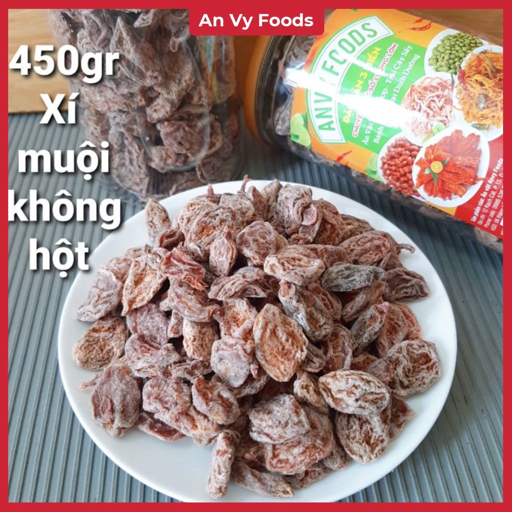 450gr xí muội thịt / ô mai không hạt chua mặn ngọt , hàng chuẩn thơm ngon