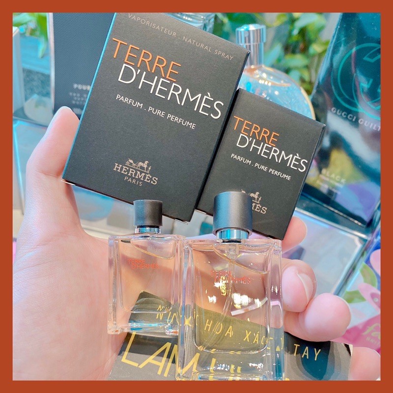 Nước hoa mini terre d'hermes parfum đậm đặc