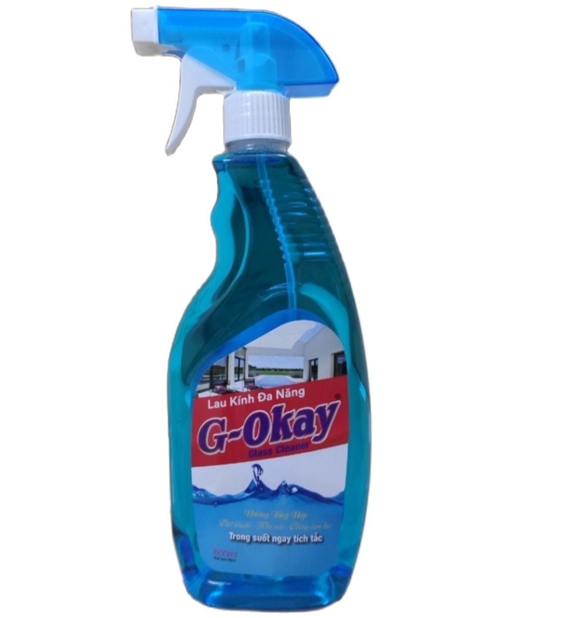 Nước lau kính G-Okay 600ml Gia Phú