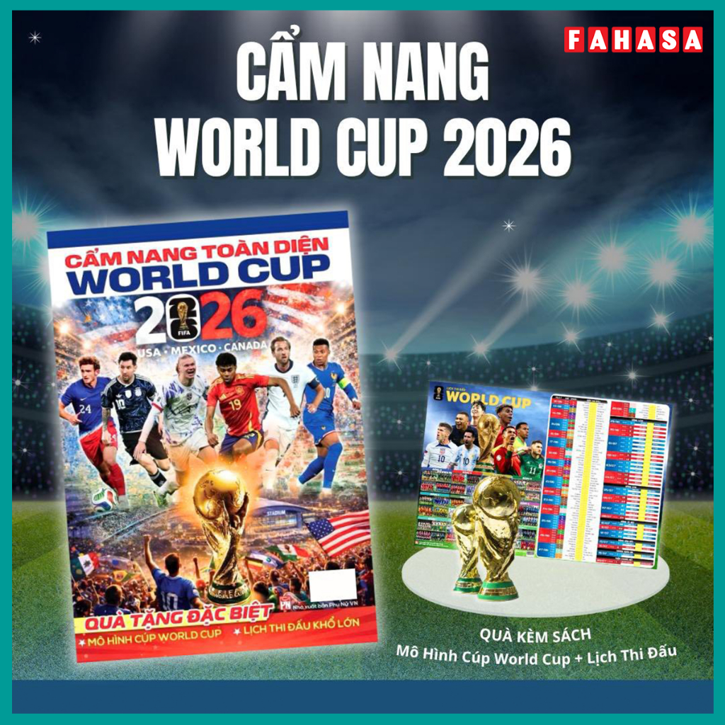 Fahasa - Sách Cẩm Nang World Cup 2026