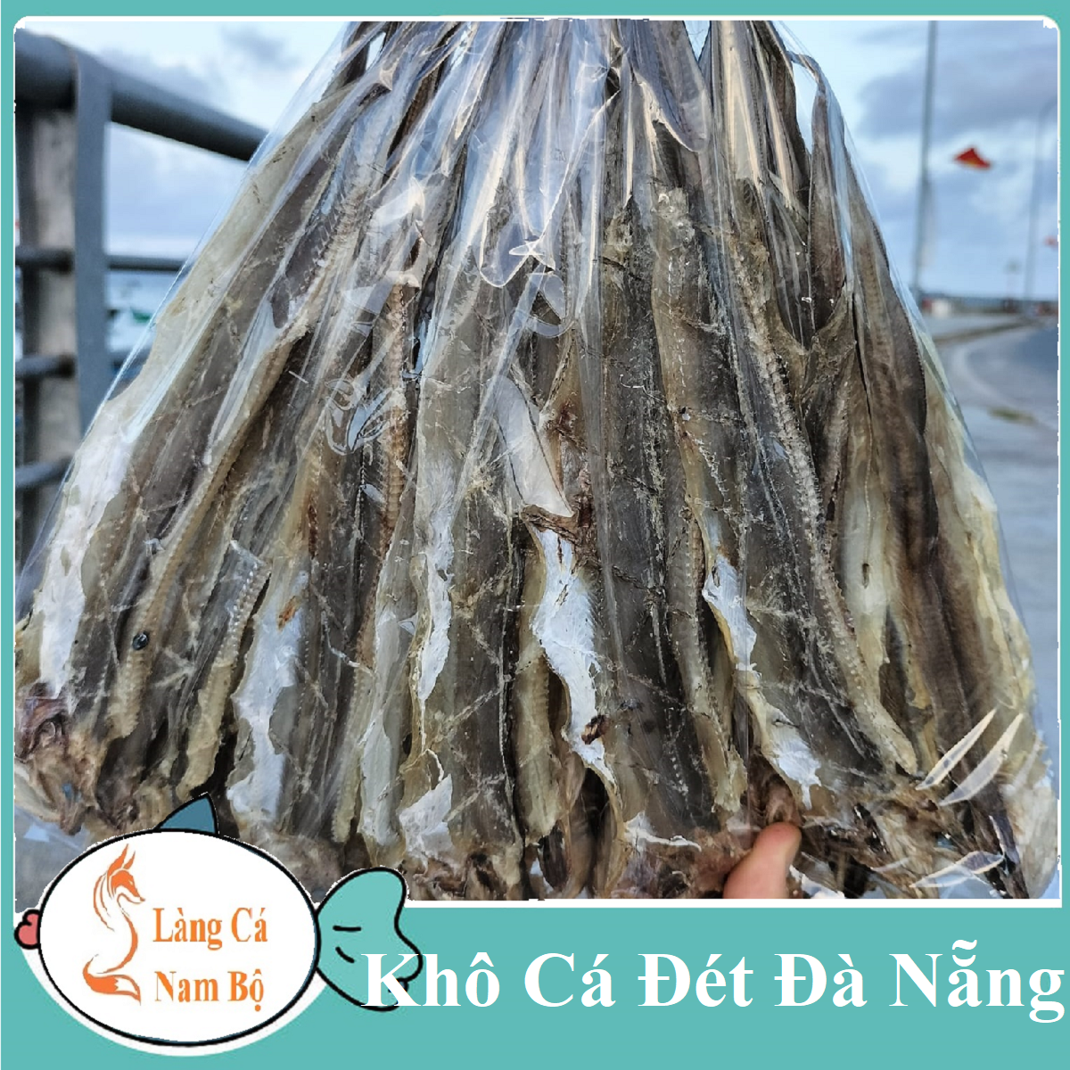 Khô cá đét Đà Nẵng - cá to ngon hàng Đặc Sản -Làng Cá Nam Bộ