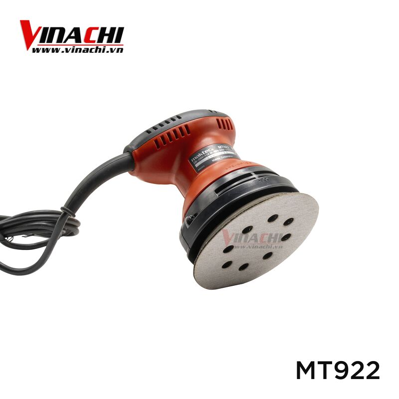 Máy chà nhám - máy chà nhám rung tròn maktec mt922 - m9202b là trợ thủ đắc lực giúp bạn tiết kiệm thời gian, công sức tối đa trong mọi công việc