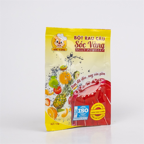 Bột rau câu sóc vàng (hộp 10 gói)