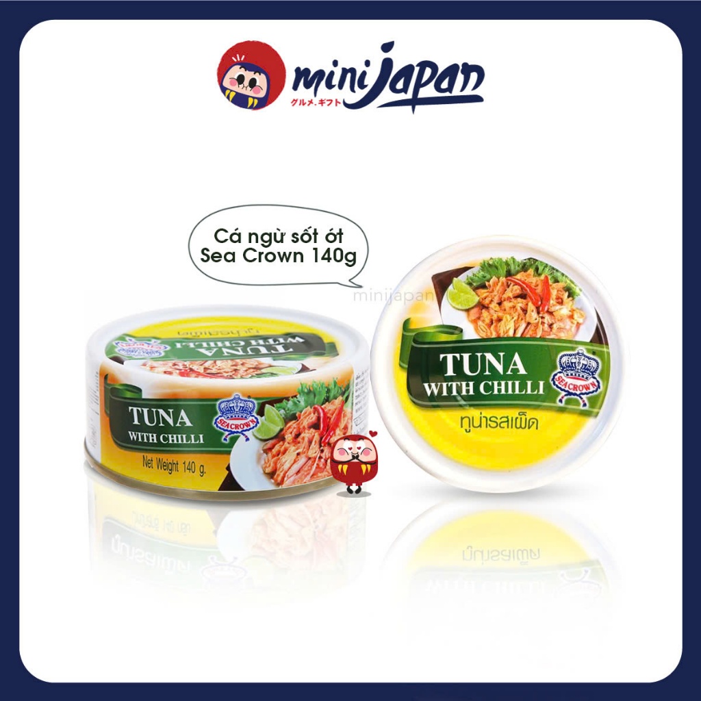 Cá ngừ sốt ớt Sea Crown 140g