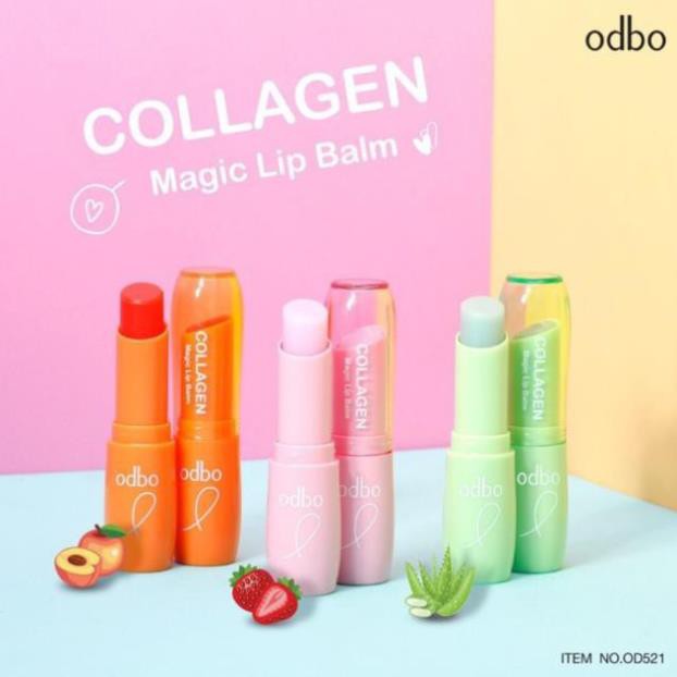 Son dưỡng môi ODBO Collagen chính hãng Thái Lan