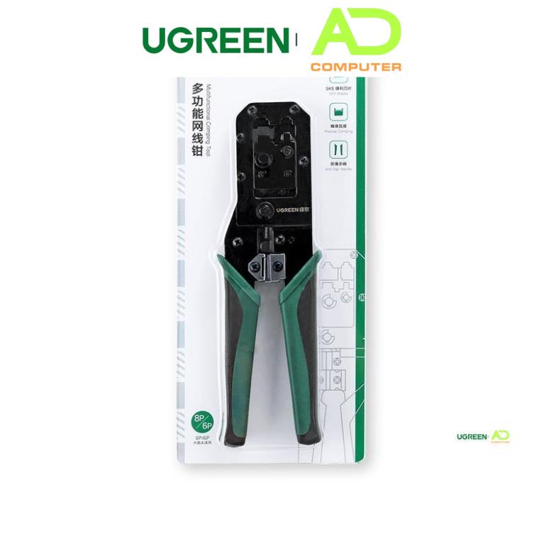 Kìm cắt và bấm mạng đa năng ugreen nw136 nw168