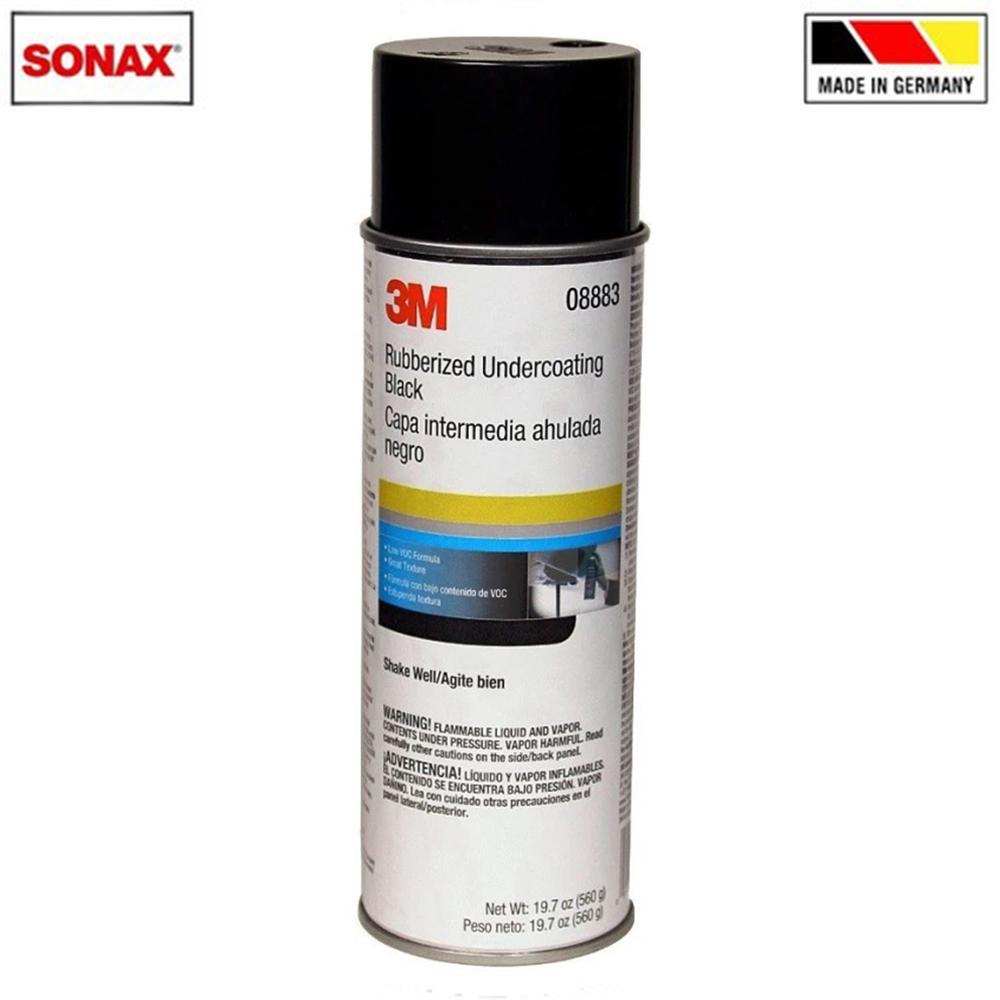 Chai Xịt Sơn Phủ Gầm Xe Ô Tô 3M Rubberized Undercoating Black 560g