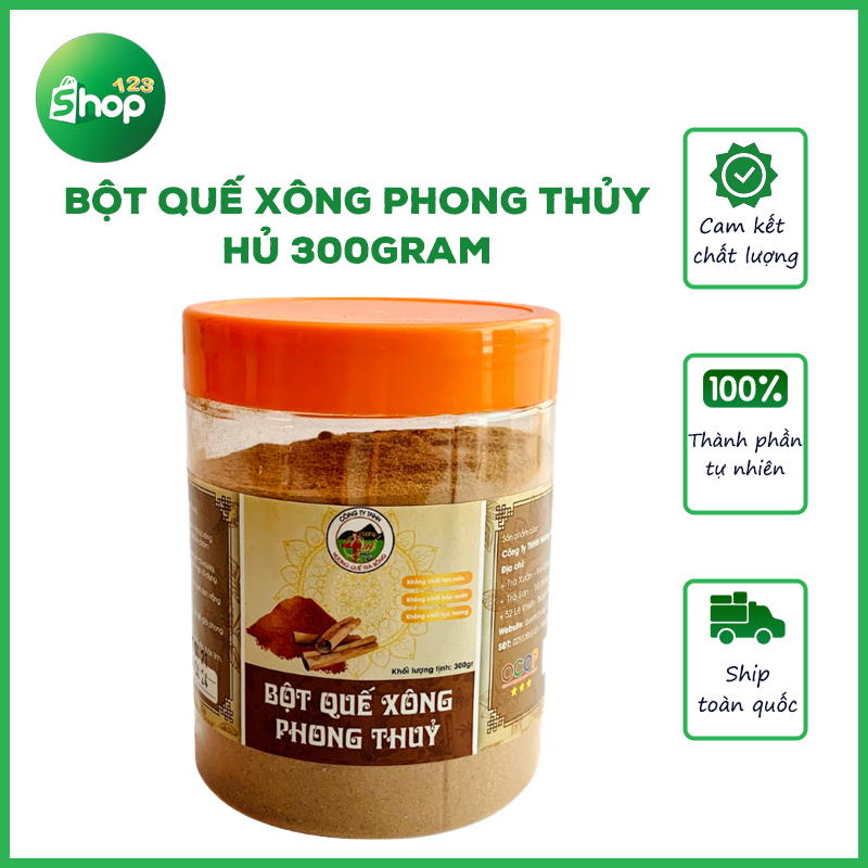 Bột quế xông phong thủy 300gram