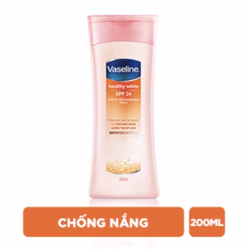 Sữa dưỡng thể Vaseline chống nắng 200ml