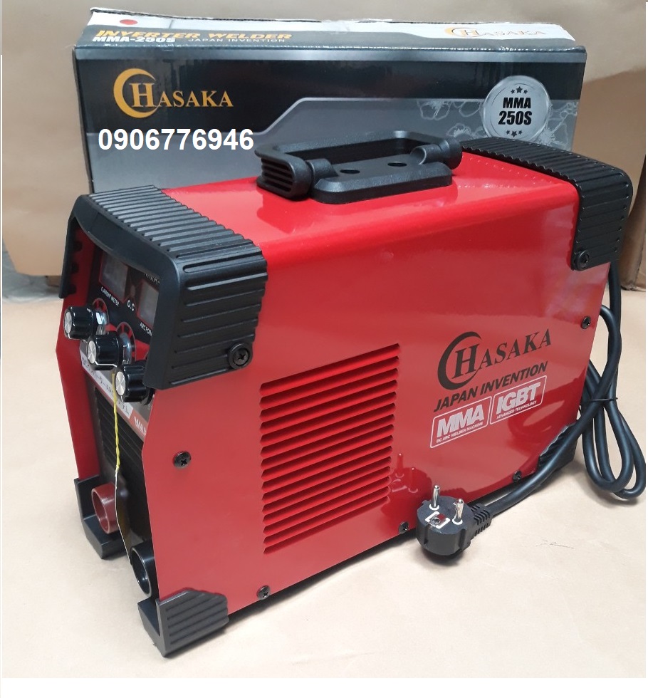 Máy Hàn Điện Tử Inverter HASAKA Nhật Bản Full Đồ Nghề Tặng Que Hàn - Máy Hàn Điện Tử Inverter IGBT Nhỏ Gọn Công Suất Khỏe Máy Hàn 4 Ly