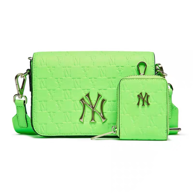 Túi monogram hoody bag new york yankees - túi mlb xuất dư