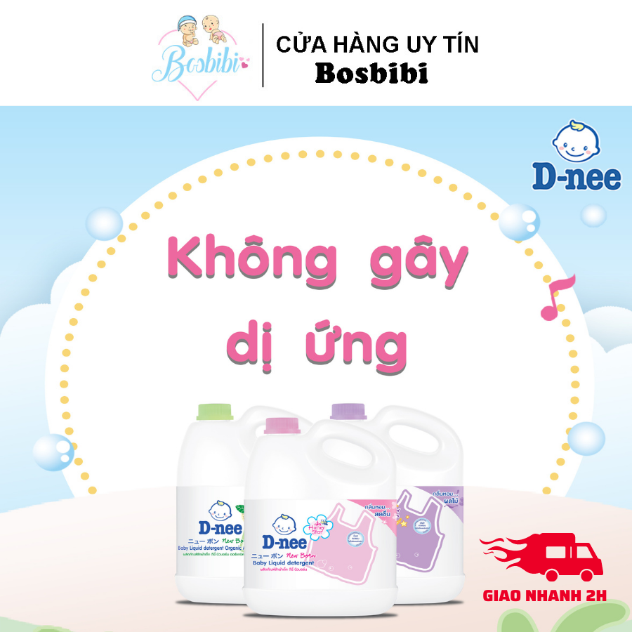 Nước giặt Dnee Thái Lan 3000ml - Chính hãng Công Ty Đại Thịnh