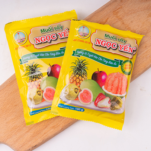[COMBO 5] Muối sấy Ngọc Yến 100G - Muối chấm hoa quả ngon