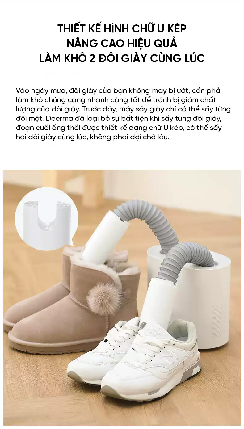 Máy sấy khử mùi giày xiaomi deerma dem-hx10 / hx20