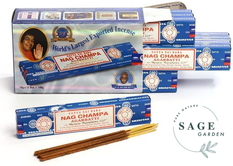 Nhang và Nụ NAG CHAMPA_Hỗ trợ tĩnh tâm, Thư giãn_SAGE GARDEN