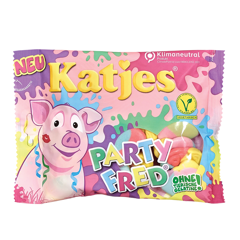 Kẹo dẻo heo con Fred Party Katjes 175g