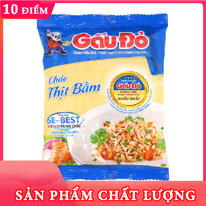 Cháo gấu đỏ ăn liền 50g - Bách Hóa SibMart - SA0011