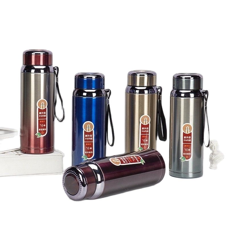 Bình giữ nhiệt  700ml/800ml-316/ 1L loại lớn- Bình giữ nhiệt trơn cao cấp 700ml/800ml-316/1L-Bình giữ nhiệt phong cách Hàn Quốc 700ml/800ml-316/1L tiện lợi