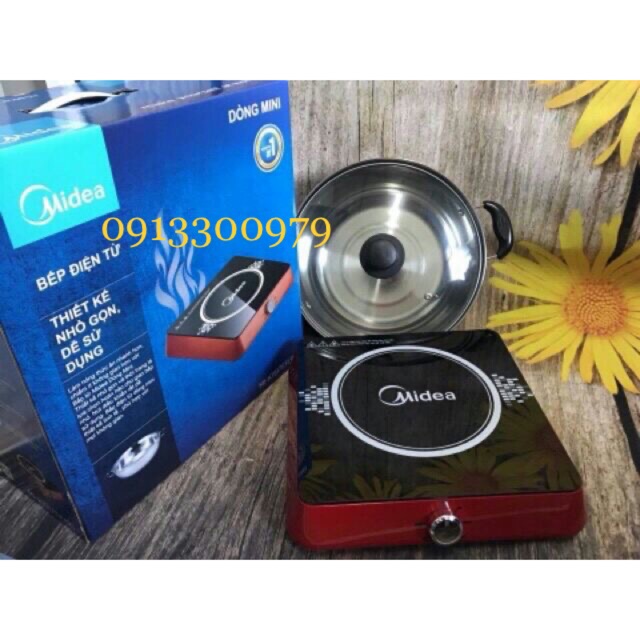 Bếp từ đơn mini midea mi-k1917ef