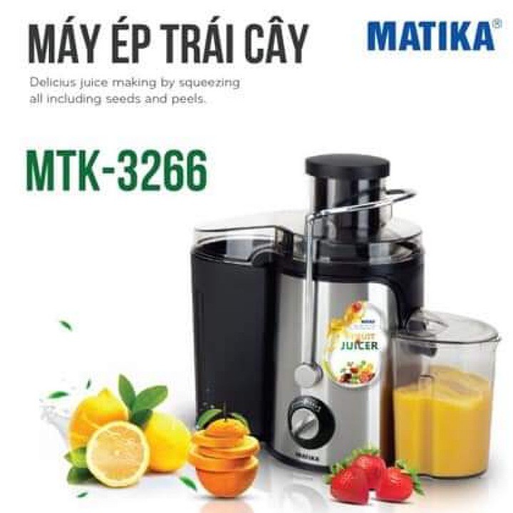 Máy ép trái cây công xuất lớn hàng nhật máy ép nước hoa quả máy ép trái cây mtk-3266 sở hữu thiết kế nhỏ gọn lưỡi dao lưới lọc thép không gỉ thân máy chắc chắn chống xước dễ vệ sinh