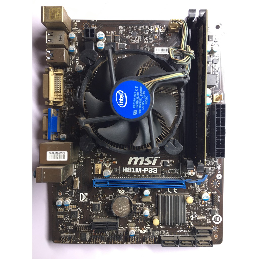 Combo main + chip + ram máy tính giá rẻ