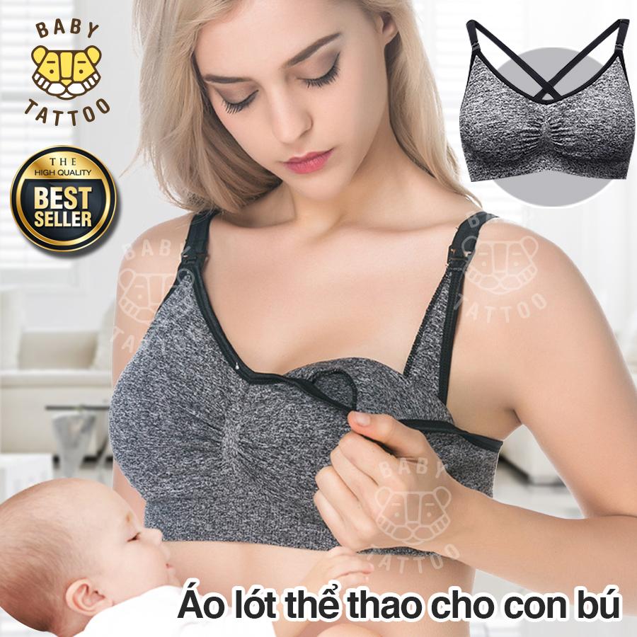 [HCM]Áo lót thể thao thời trang cho con bú áo ngực cho mẹ bầu phụ nữ mang thai áo ngực thể thao yoga