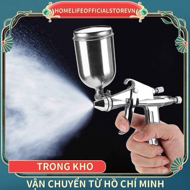 Bình xịt khí nén mini 0.5 ml, chuyên nghiệp, vòi phun 125 mm để sửa chữa sơn xe