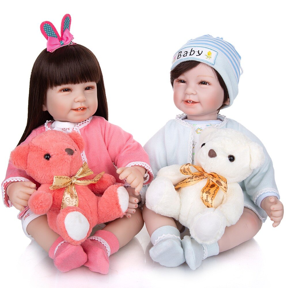 Búp Bê  Tái Sinh Mắt Tít Có Răng NPK ,KEIUMI Collection 22 inch  55 cm Reborn Vinyl Doll