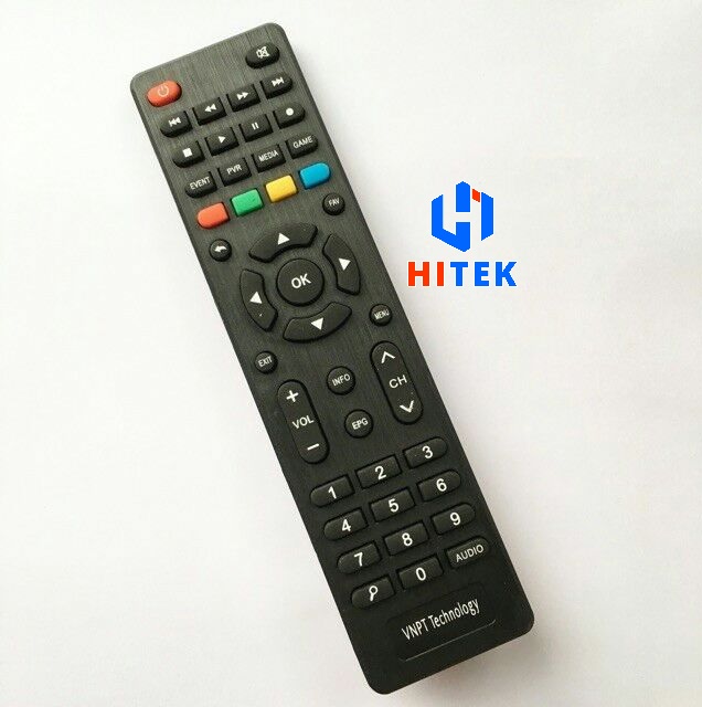 Điều khiển đầu thu kỹ thuật số dvb-t2 vnpt technologi - remote vnpt