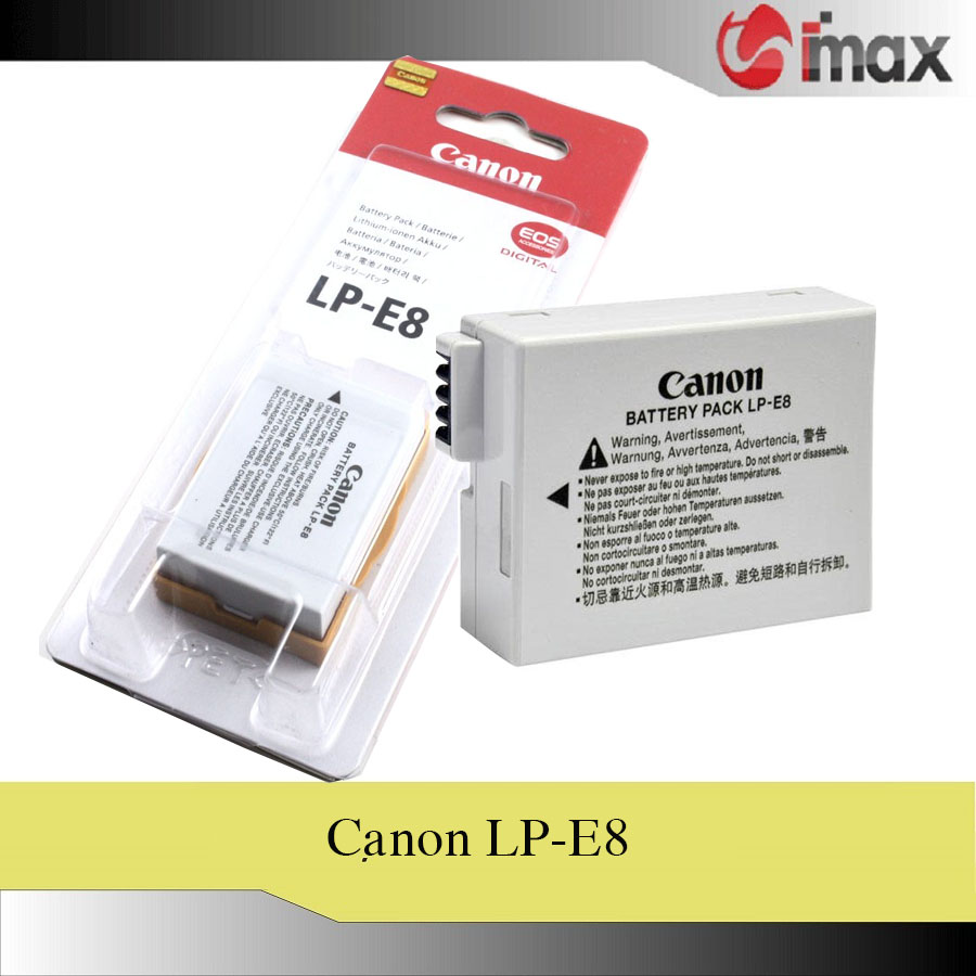 Pin thay thế pin máy ảnh LP-E8 - Hàng nhập khẩu