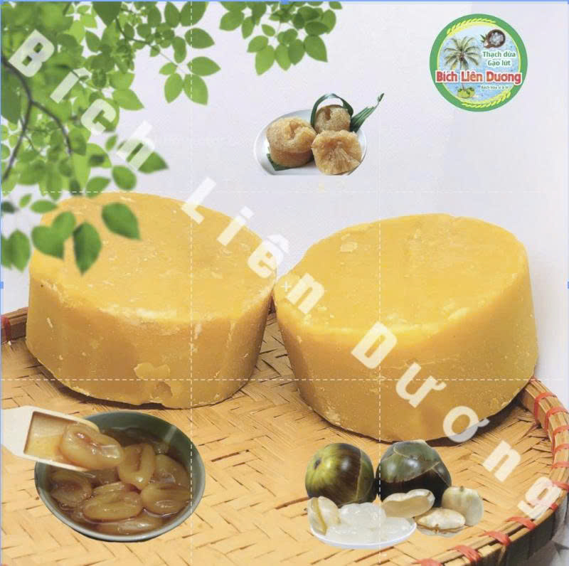 [2KG] ĐƯỜNG THỐT NỐT VIÊN TO BÍCH LIÊN DƯƠNG - Đường Thốt Nốt Nguyên Chất Nấu Chè, Làm Bánh, Pha Chế