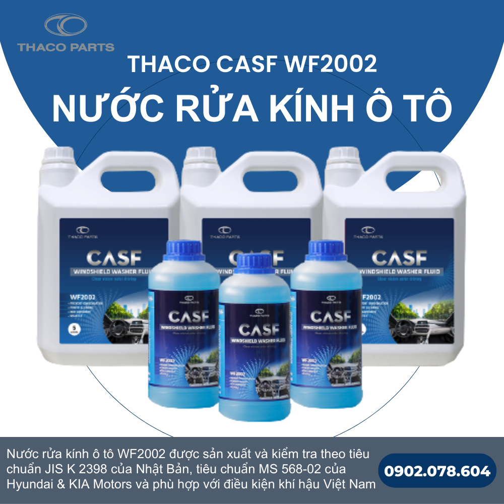 Thdac CASF wf2002 car glass wash 5 liters-meets Japanese en K 2398 & Ms 340