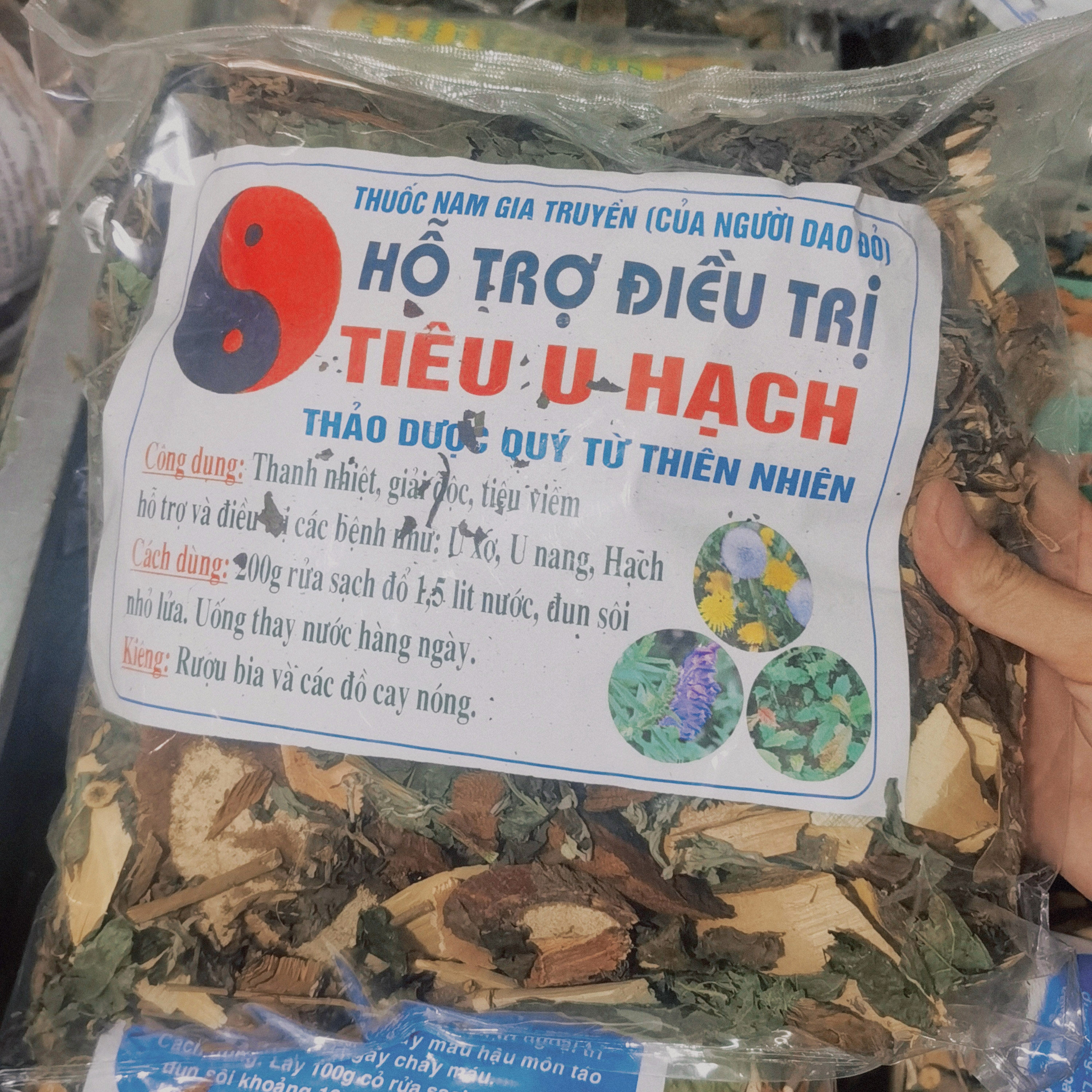 Tiêu u hạch thảo dược quý từ thiên nhiên - thảo dược gia truyền của dân tộc dao đỏ - đặc sản 27
