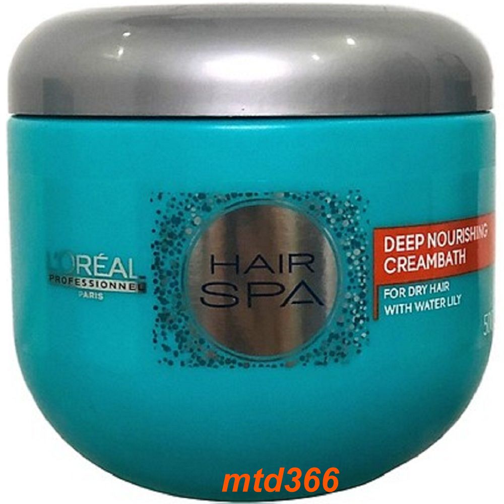 Hấp Dầu 500ml Hair Spa Nourishing Cream Bath Loreal Professionnel