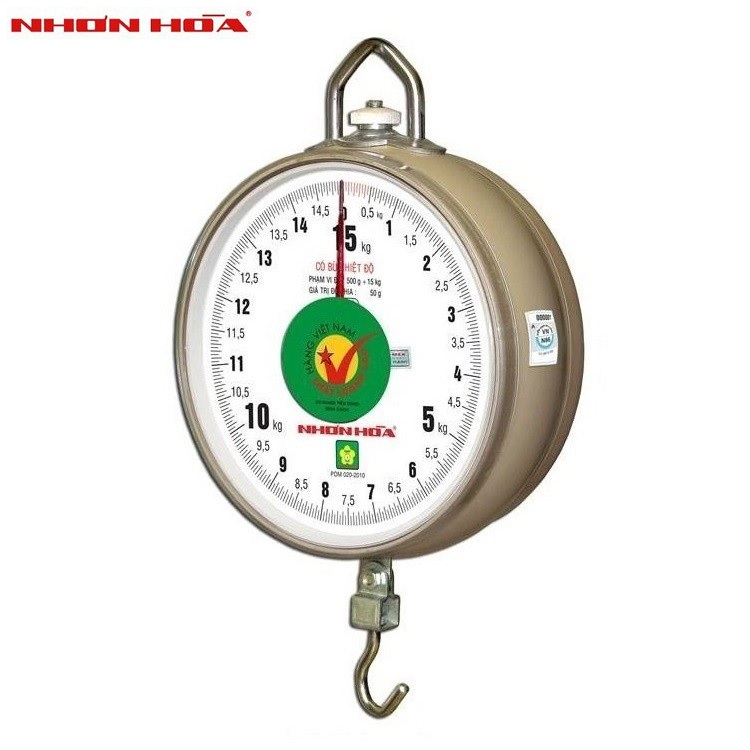 Cân treo 15kg - 1 mặt số nhơn hòa nhgs-15-1f