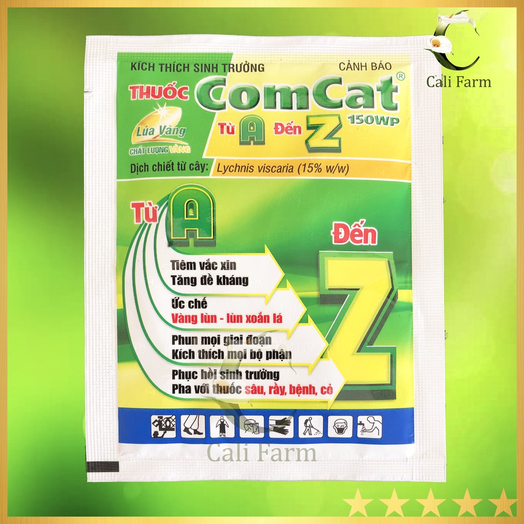 Phân bón kích thích sinh trưởng comcat 150wp từ a đến z gói 7.55 gr 1 hộp