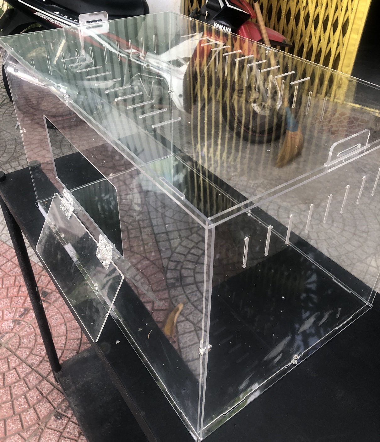 Chuồng Hộp Nuôi Bò Sát Côn Trùng Hamster Nhện Cỡ Lớn dạng lắp ghép