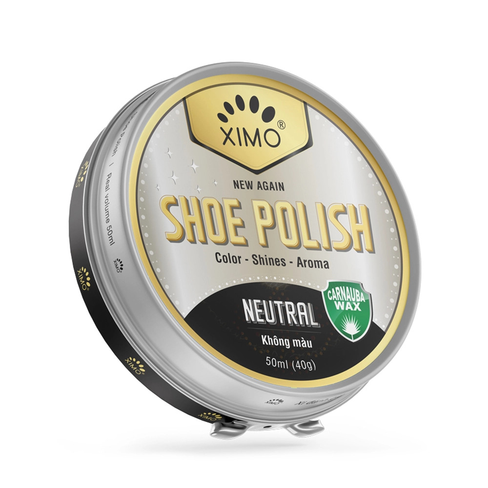 Xi đánh giày sáp shoe polish ximo không màu