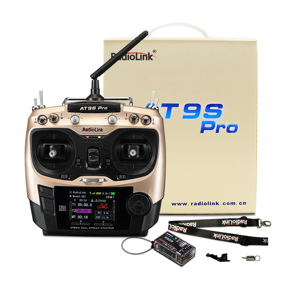 Tay điều khiển RadioLink at9s 10ch 2.4g + RX R9DS