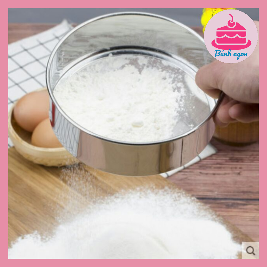 Rây bột / sàng bột inox 15cm