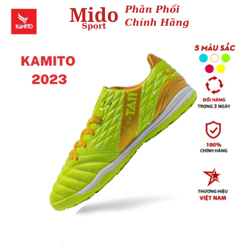 [ Bản Mới 2023] KAMITO TA11-2023, giày đá bóng, giày đá banh sân cỏ nhân tạo bản mới 2023, kamitota11