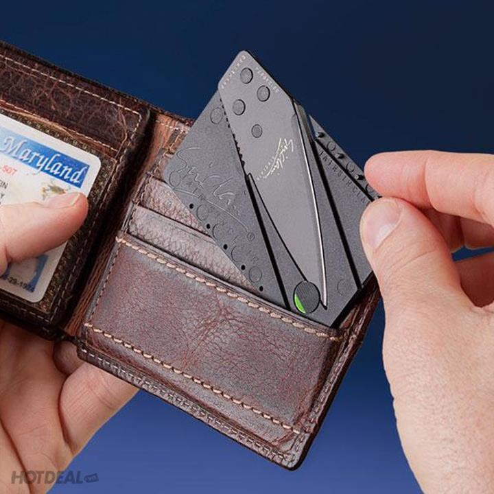 Móc khoá xếp bỏ túi bỏ ví tiện lợi đa năng bộ 2 cái
