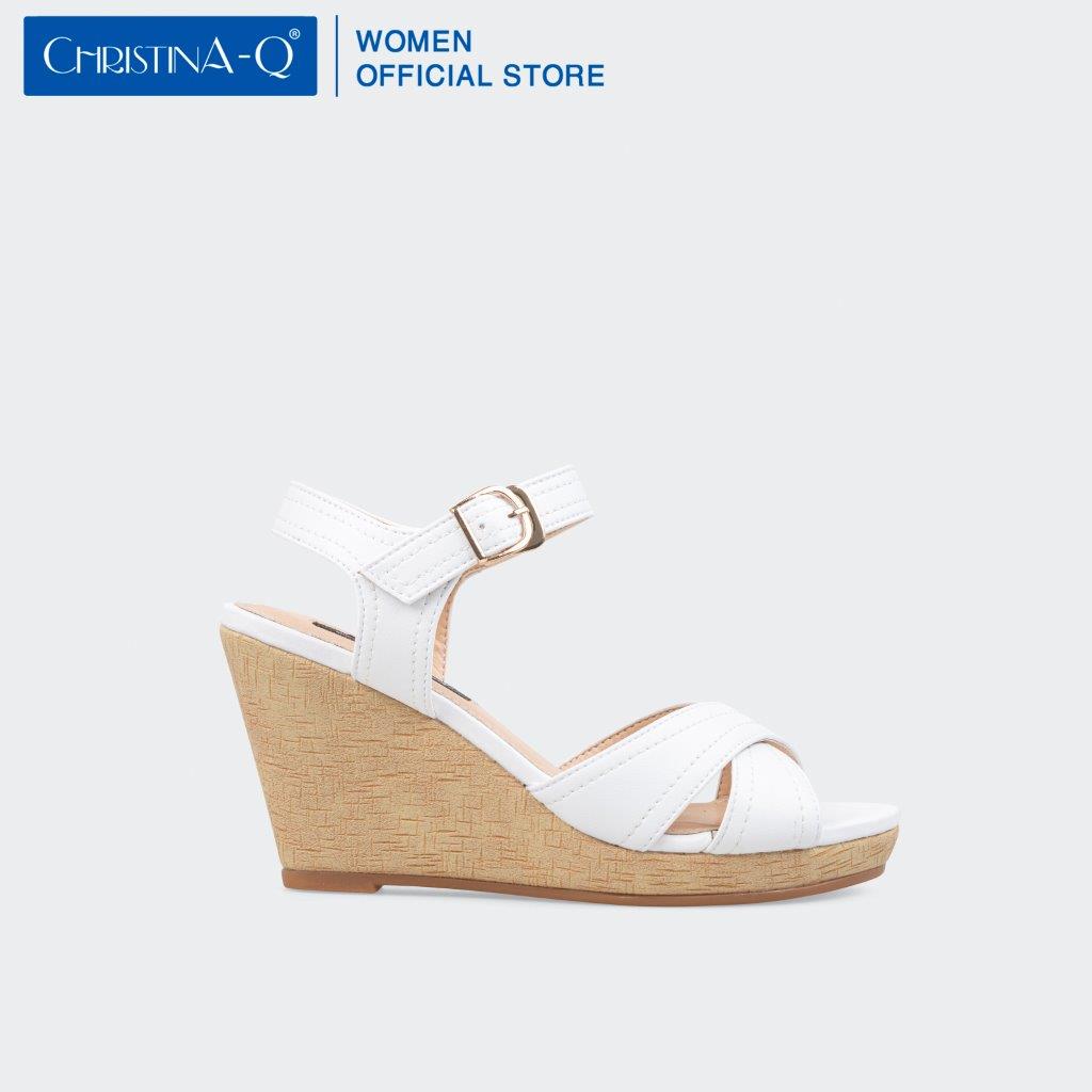 Giày sandals nữ đế xuồng ChristinA-Q XDX135