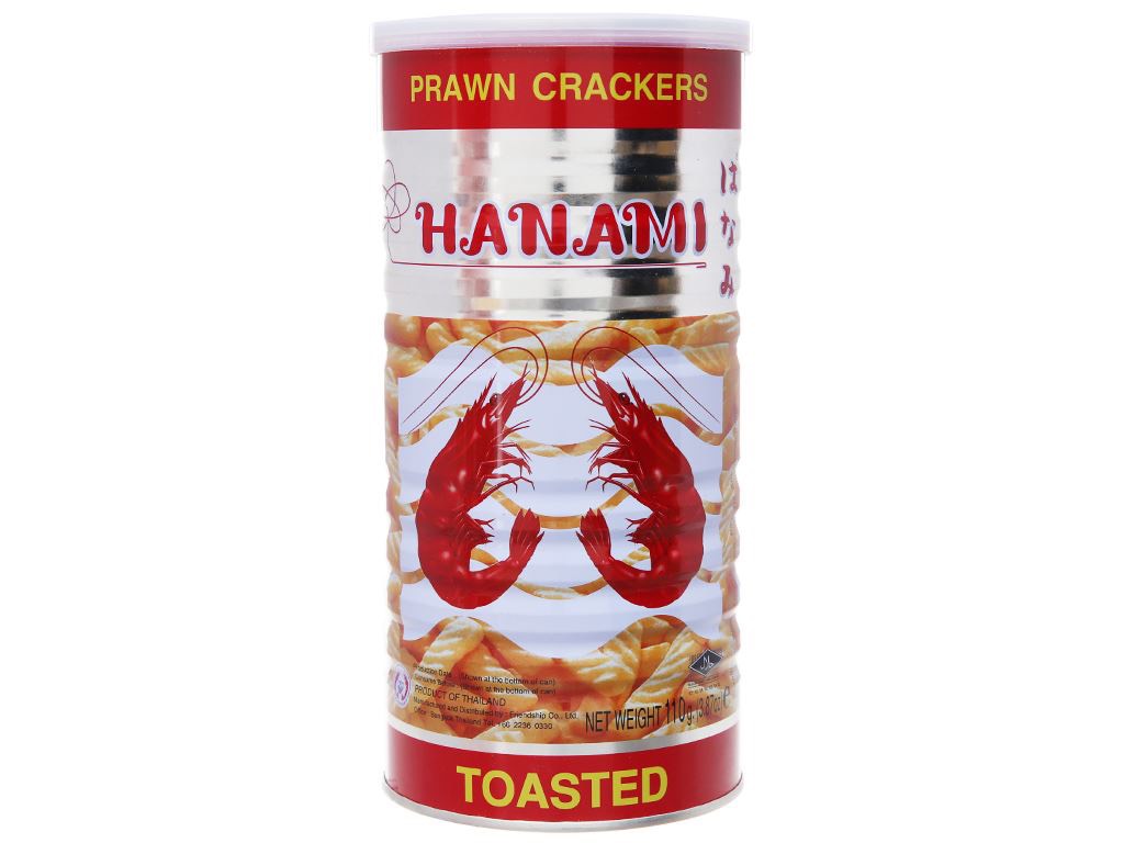 Bánh snack tôm Hanami hộp 110g