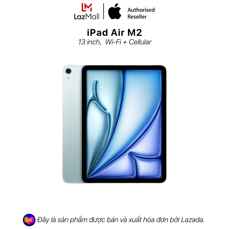 Máy tính bảng Apple iPad Air M2 13 inch WiFi + Cellular - Hàng chính hãng ZA/A