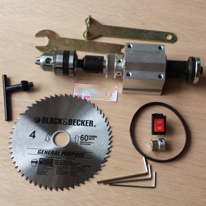 [HCM]bộ chế máy cưa - máy tiện 2 in 1 cho motor 775  795  885