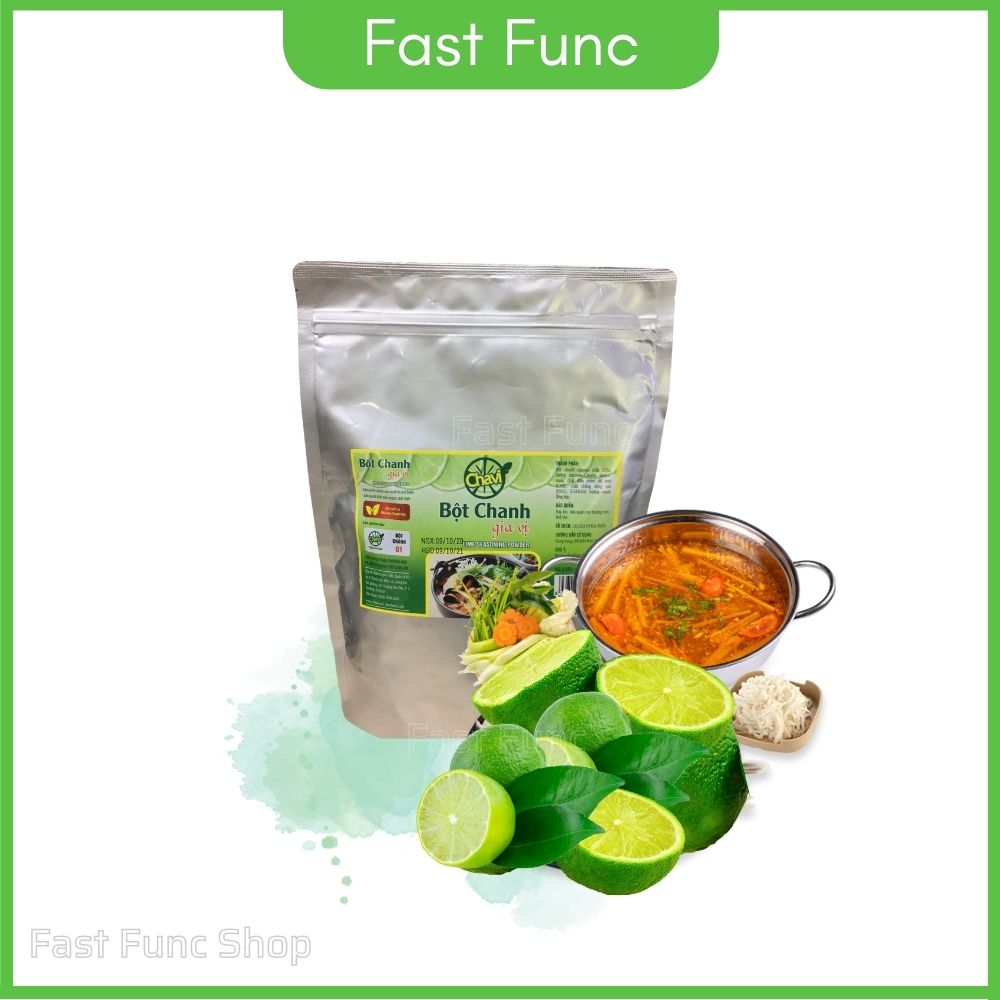 Bột Chanh Chavi tiết kiệm cho quán nấu Lẩu-Mì cay-1Kg
