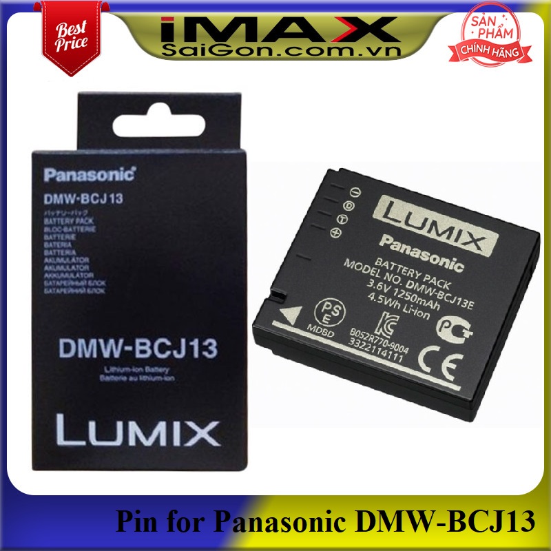 Pin thay thế pin máy ảnh pana dmw-bcj13